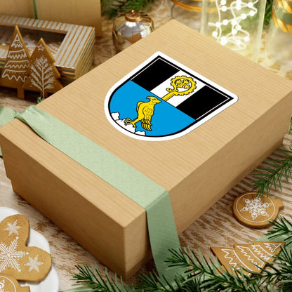 DEU Falkenberg Oberpfalz COA (Germany) (Coat of Arms) STICKER Vinyl Kiss-Cut Decal - The Sticker Space