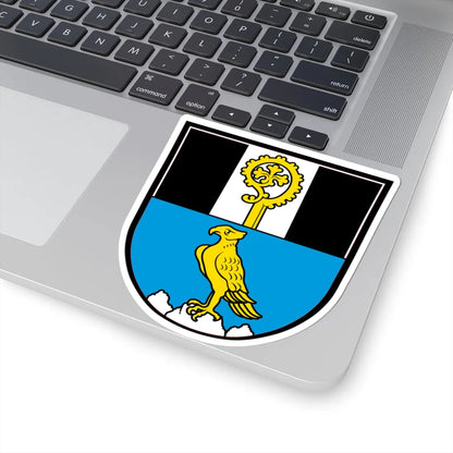 DEU Falkenberg Oberpfalz COA (Germany) (Coat of Arms) STICKER Vinyl Kiss-Cut Decal - The Sticker Space
