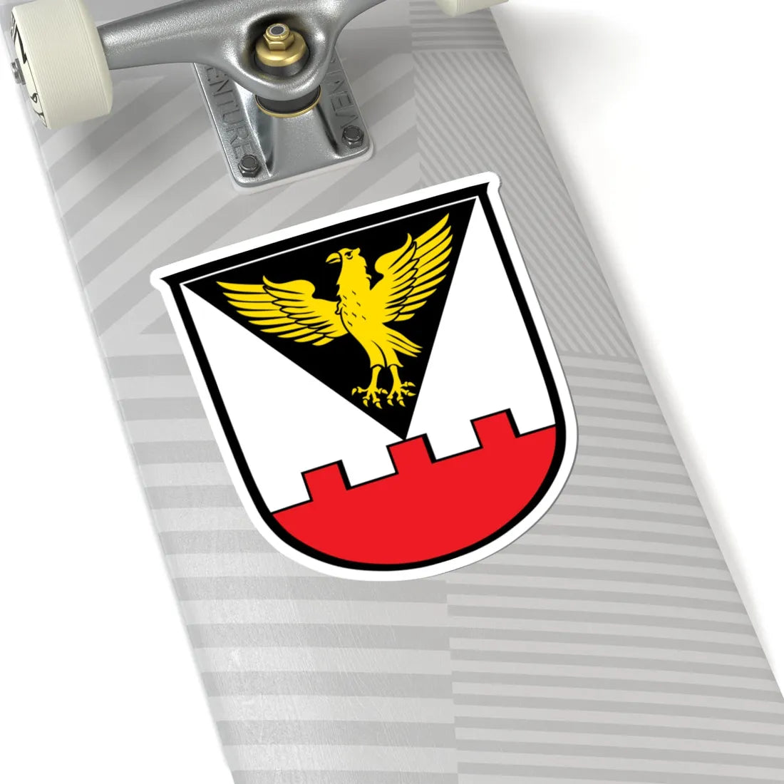 DEU Falkenfels COA (Germany) (Coat of Arms) STICKER Vinyl Kiss-Cut Decal - The Sticker Space