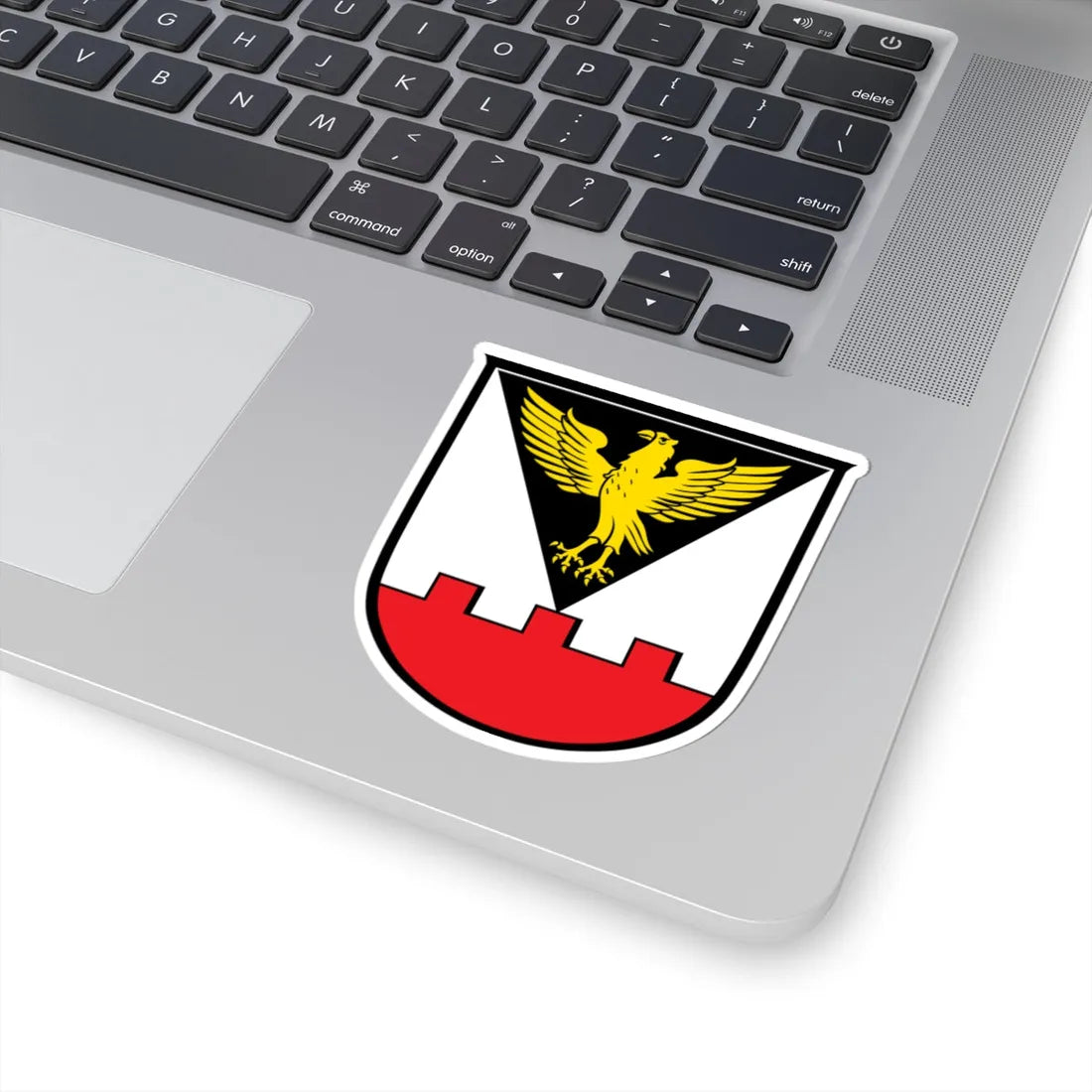 DEU Falkenfels COA (Germany) (Coat of Arms) STICKER Vinyl Kiss-Cut Decal - The Sticker Space