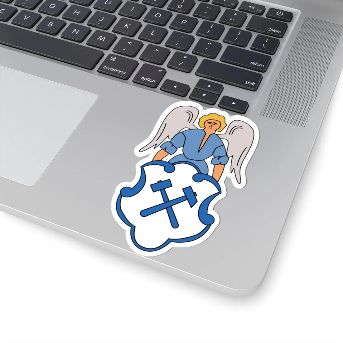 DEU Falkenstein Vogtland COA (Germany) (Coat of Arms) STICKER Vinyl Kiss-Cut Decal - The Sticker Space