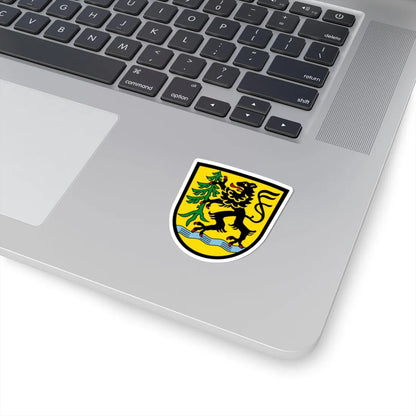 DEU Feichten an der Alz COA (Germany) (Coat of Arms) STICKER Vinyl Kiss-Cut Decal - The Sticker Space