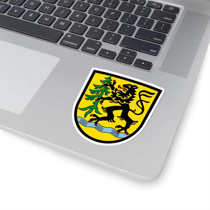 DEU Feichten an der Alz COA (Germany) (Coat of Arms) STICKER Vinyl Kiss-Cut Decal - The Sticker Space