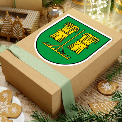 DEU Feldstetten COA (Germany) (Coat of Arms) STICKER Vinyl Kiss-Cut Decal - The Sticker Space