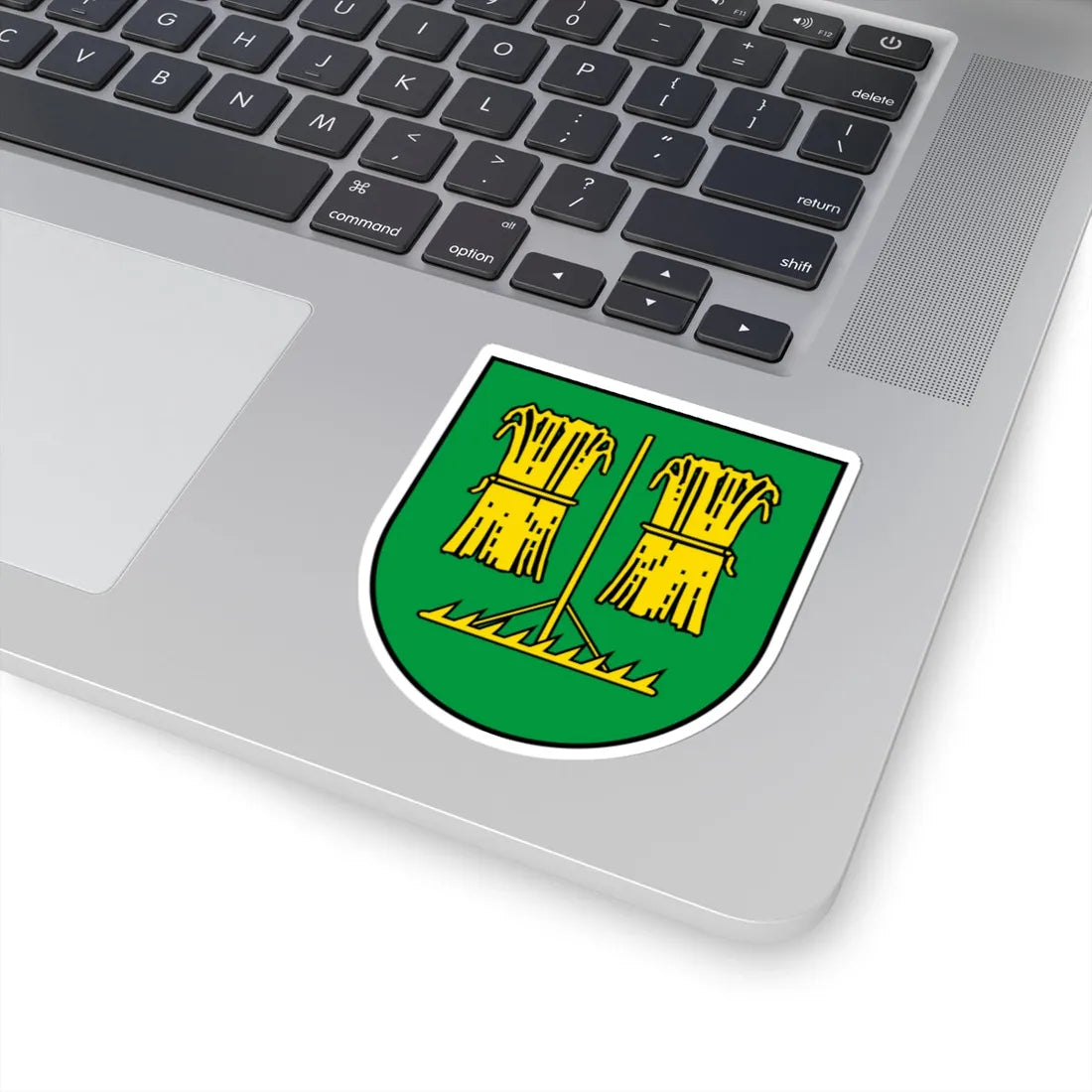 DEU Feldstetten COA (Germany) (Coat of Arms) STICKER Vinyl Kiss-Cut Decal - The Sticker Space