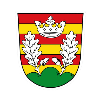 DEU Fellen COA (Germany) (Coat of Arms) STICKER Vinyl Kiss-Cut Decal 2 Inch White - The Sticker Space