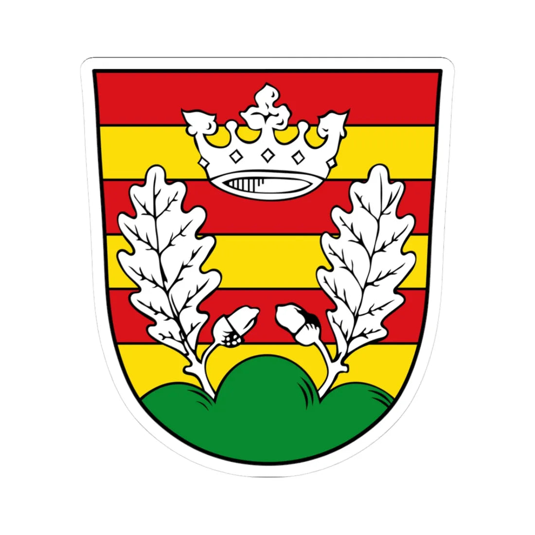DEU Fellen COA (Germany) (Coat of Arms) STICKER Vinyl Kiss-Cut Decal - The Sticker Space