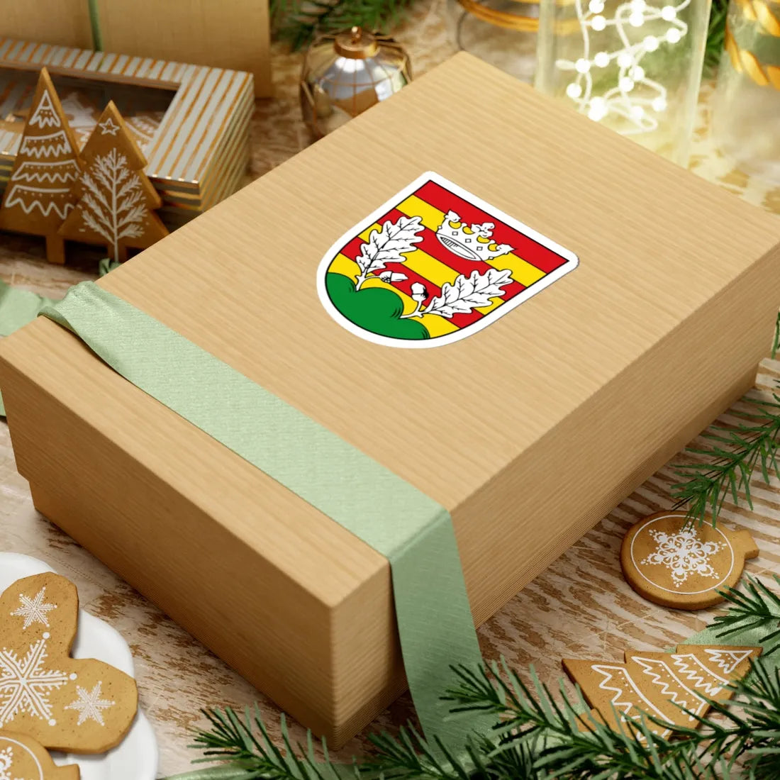 DEU Fellen COA (Germany) (Coat of Arms) STICKER Vinyl Kiss-Cut Decal - The Sticker Space