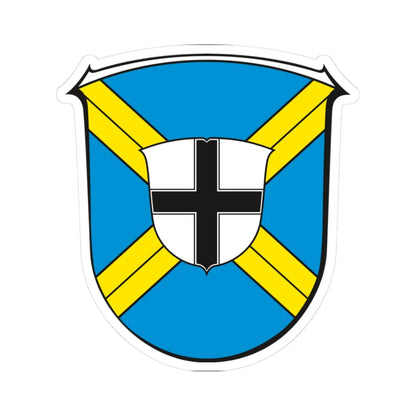 DEU Fernwald COA (Germany) (Coat of Arms) STICKER Vinyl Kiss-Cut Decal 3 Inch White - The Sticker Space