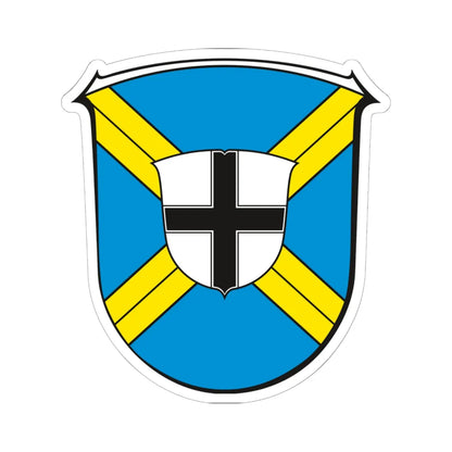 DEU Fernwald COA (Germany) (Coat of Arms) STICKER Vinyl Kiss-Cut Decal 6 Inch White - The Sticker Space