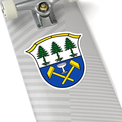 DEU Fichtelberg Oberfranken COA (Germany) (Coat of Arms) STICKER Vinyl Kiss-Cut Decal - The Sticker Space