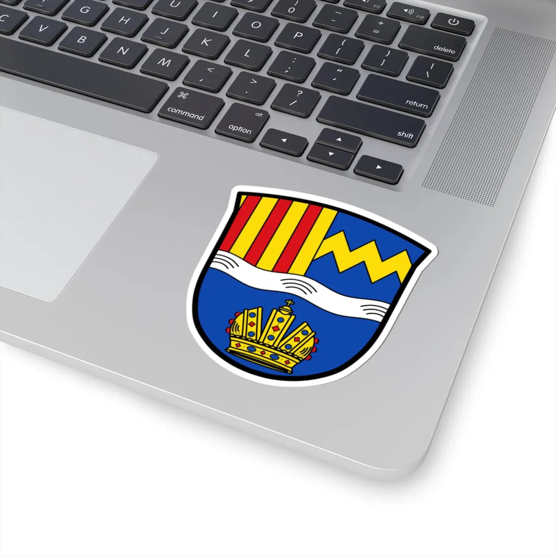 DEU Fischbachau COA (Germany) (Coat of Arms) STICKER Vinyl Kiss-Cut Decal - The Sticker Space