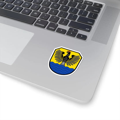 DEU Floß Oberpfalz COA (Germany) (Coat of Arms) STICKER Vinyl Kiss-Cut Decal - The Sticker Space