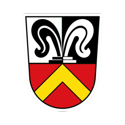 DEU Forheim Schwaben COA (Germany) (Coat of Arms) STICKER Vinyl Kiss-Cut Decal 2 Inch White - The Sticker Space