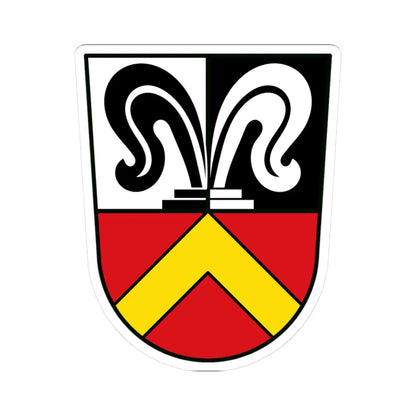 DEU Forheim Schwaben COA (Germany) (Coat of Arms) STICKER Vinyl Kiss-Cut Decal 3 Inch White - The Sticker Space