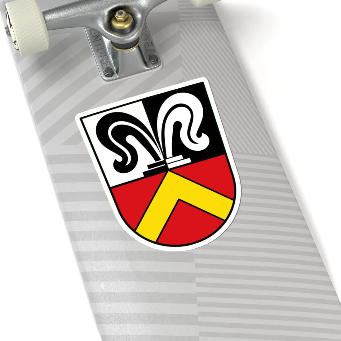 DEU Forheim Schwaben COA (Germany) (Coat of Arms) STICKER Vinyl Kiss-Cut Decal - The Sticker Space