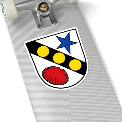DEU Frauenneuharting COA (Germany) (Coat of Arms) STICKER Vinyl Kiss-Cut Decal - The Sticker Space