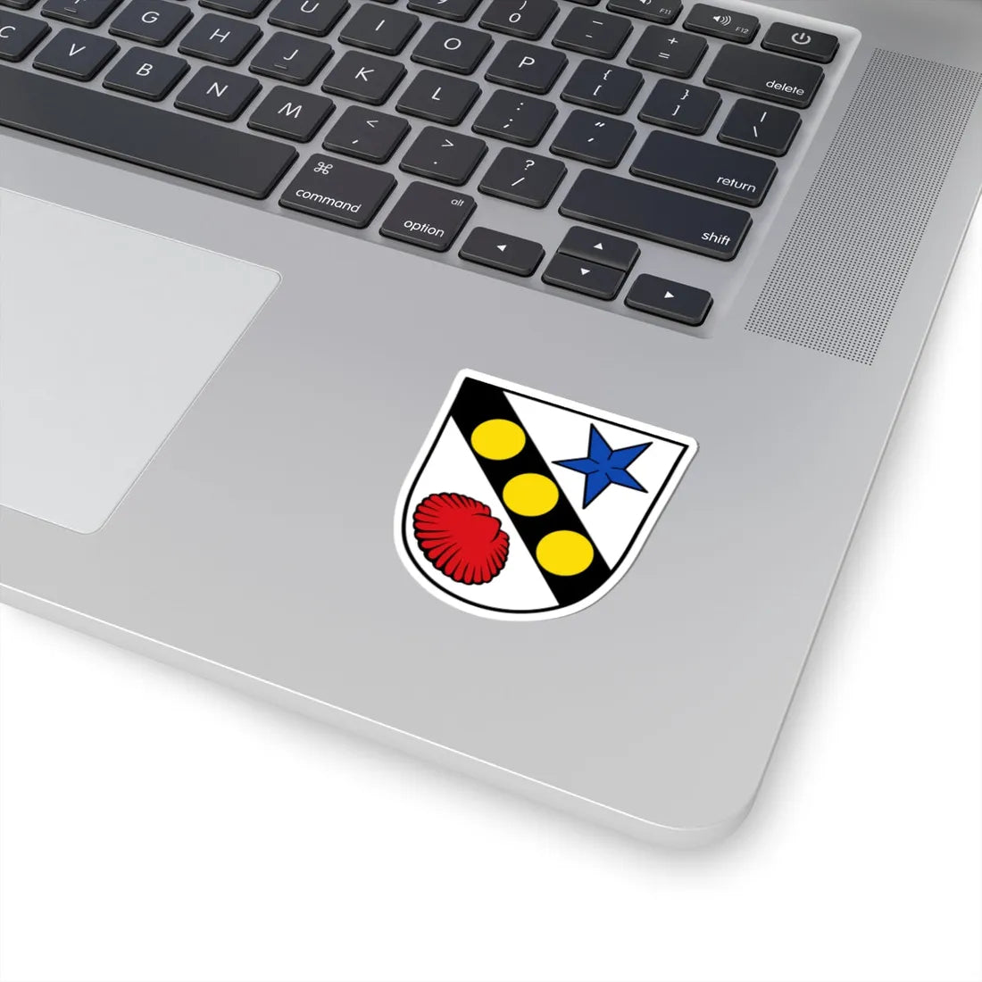 DEU Frauenneuharting COA (Germany) (Coat of Arms) STICKER Vinyl Kiss-Cut Decal - The Sticker Space