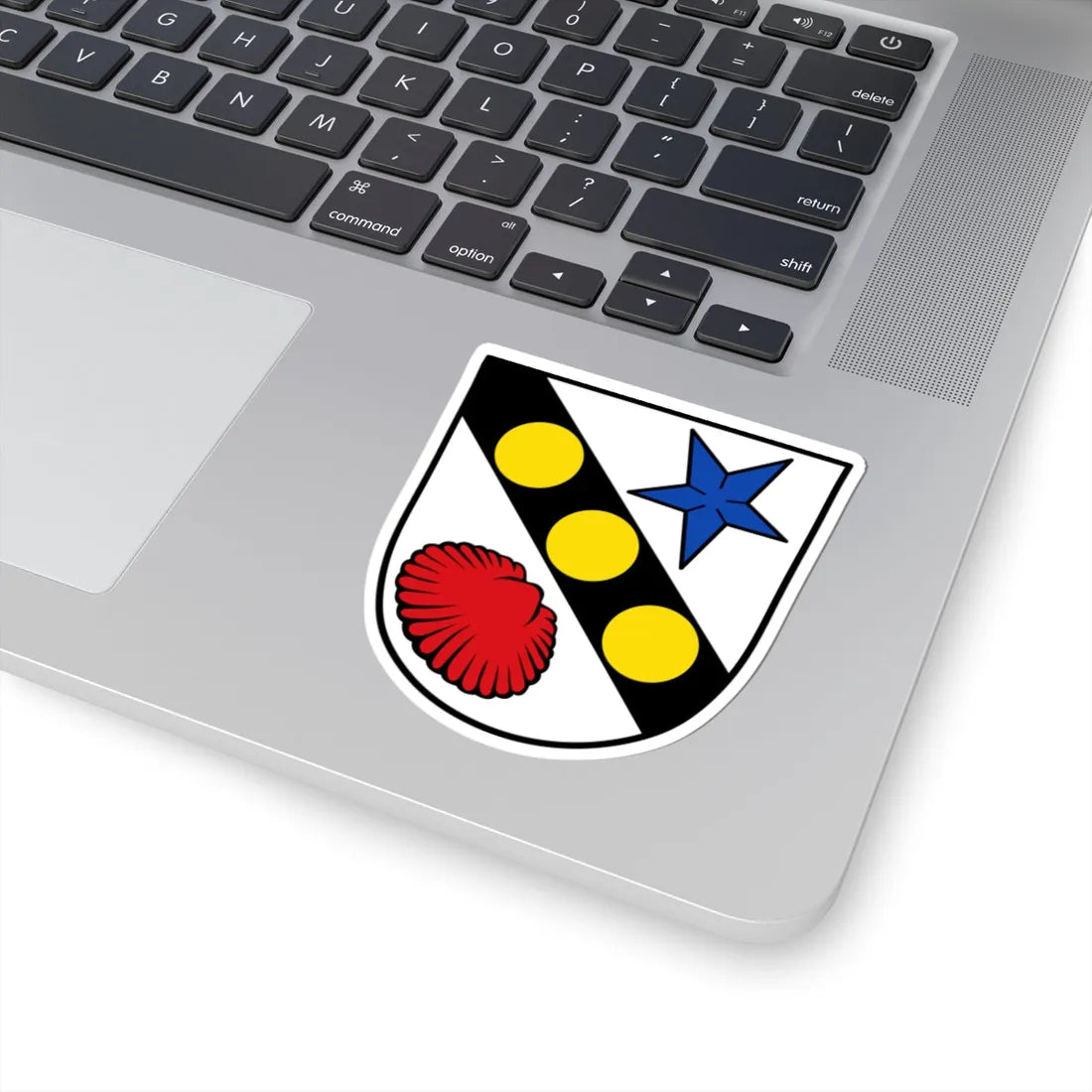 DEU Frauenneuharting COA (Germany) (Coat of Arms) STICKER Vinyl Kiss-Cut Decal - The Sticker Space