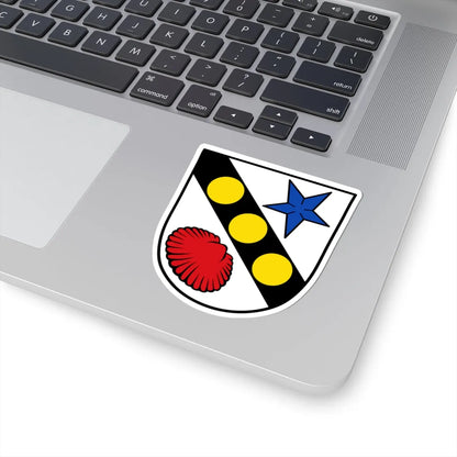 DEU Frauenneuharting COA (Germany) (Coat of Arms) STICKER Vinyl Kiss-Cut Decal - The Sticker Space