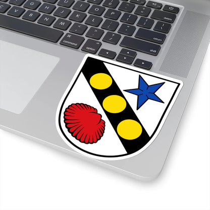 DEU Frauenneuharting COA (Germany) (Coat of Arms) STICKER Vinyl Kiss-Cut Decal - The Sticker Space