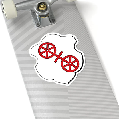 DEU Fritzlar COA (Germany) (Coat of Arms) STICKER Vinyl Kiss-Cut Decal - The Sticker Space