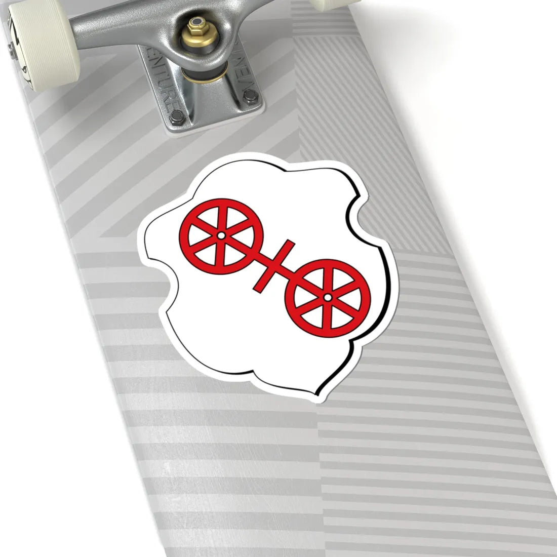 DEU Fritzlar COA (Germany) (Coat of Arms) STICKER Vinyl Kiss-Cut Decal - The Sticker Space