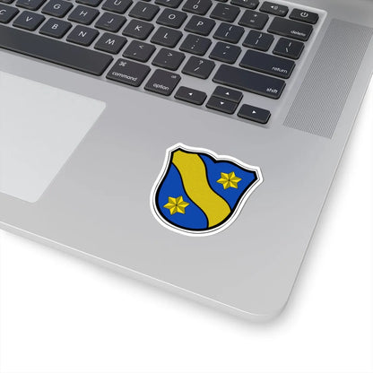 DEU Fränkisch-Crumbach COA (Germany) (Coat of Arms) STICKER Vinyl Kiss-Cut Decal - The Sticker Space