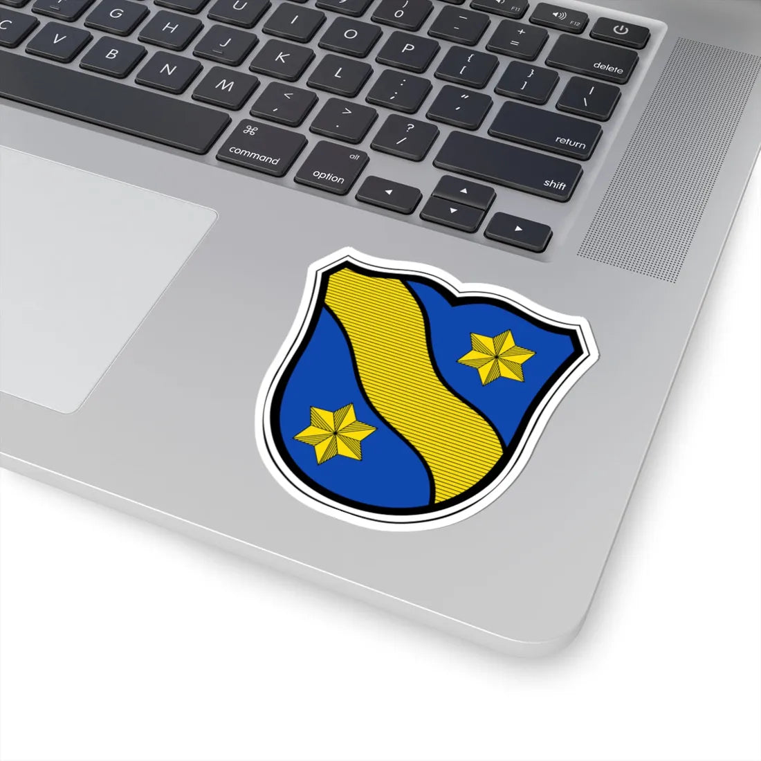 DEU Fränkisch-Crumbach COA (Germany) (Coat of Arms) STICKER Vinyl Kiss-Cut Decal - The Sticker Space
