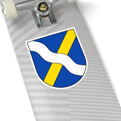 DEU Fuerth im Ostertal COA (Germany) (Coat of Arms) STICKER Vinyl Kiss-Cut Decal - The Sticker Space