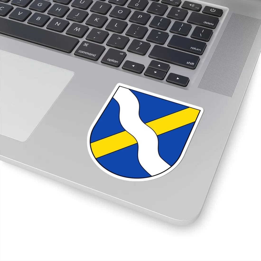 DEU Fuerth im Ostertal COA (Germany) (Coat of Arms) STICKER Vinyl Kiss-Cut Decal - The Sticker Space