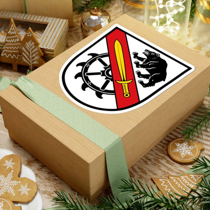 DEU Furth Niederbayern COA (Germany) (Coat of Arms) STICKER Vinyl Kiss-Cut Decal - The Sticker Space