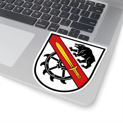 DEU Furth Niederbayern COA (Germany) (Coat of Arms) STICKER Vinyl Kiss-Cut Decal - The Sticker Space