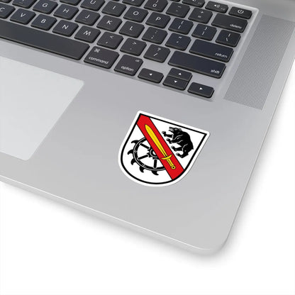 DEU Furth Niederbayern COA (Germany) (Coat of Arms) STICKER Vinyl Kiss-Cut Decal - The Sticker Space