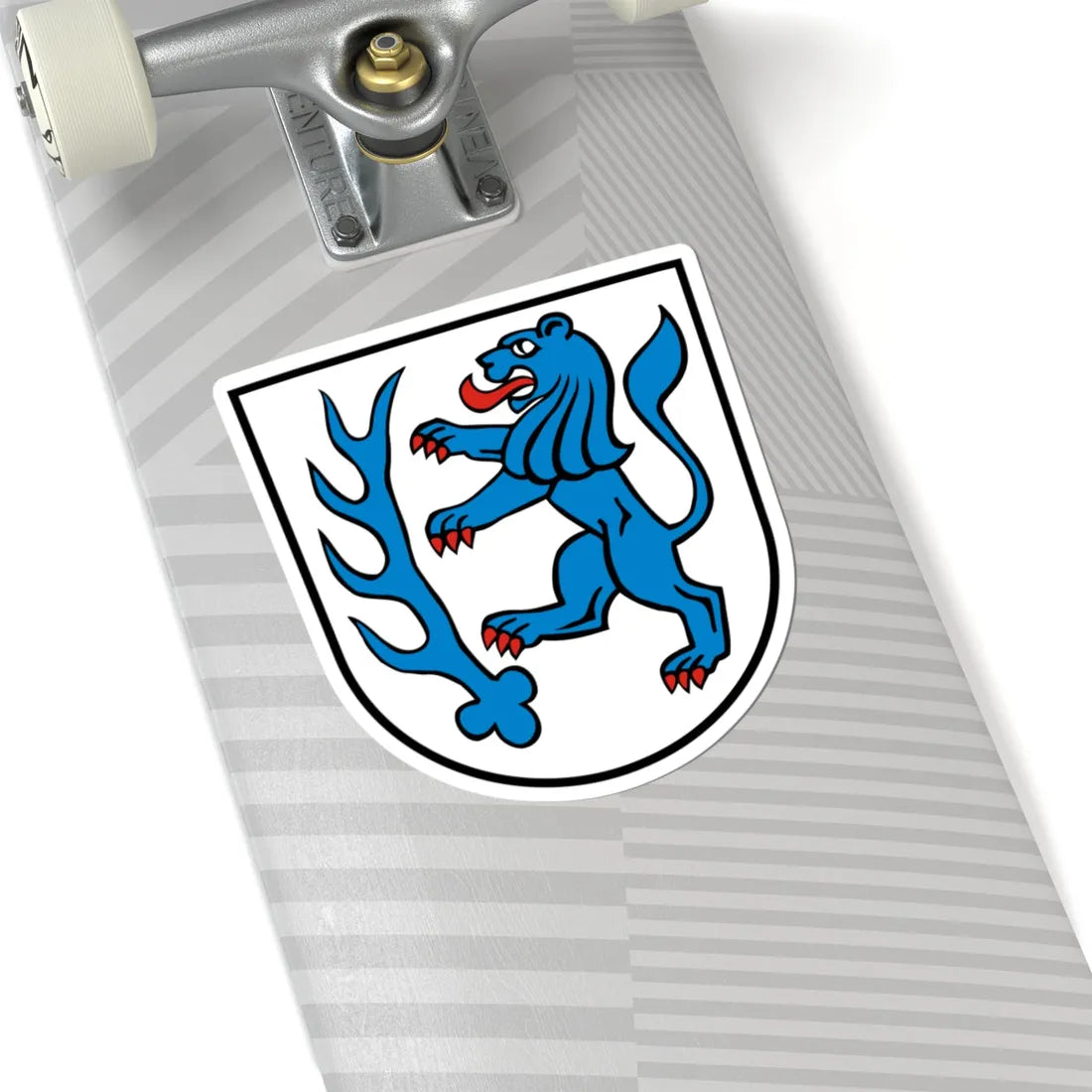 DEU Gammertingen COA (Germany) (Coat of Arms) STICKER Vinyl Kiss-Cut Decal - The Sticker Space