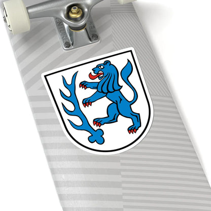 DEU Gammertingen COA (Germany) (Coat of Arms) STICKER Vinyl Kiss-Cut Decal - The Sticker Space