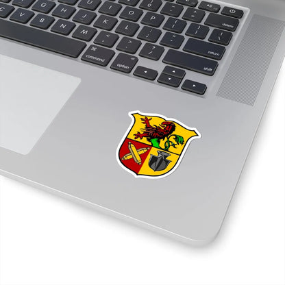 DEU Gelenau Erzgebirge COA (Germany) (Coat of Arms) STICKER Vinyl Kiss-Cut Decal - The Sticker Space