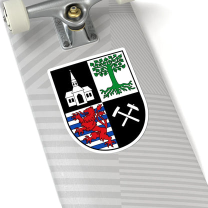 DEU Gelsenkirchen COA (Germany) (Coat of Arms) STICKER Vinyl Kiss-Cut Decal - The Sticker Space