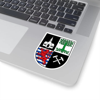 DEU Gelsenkirchen COA (Germany) (Coat of Arms) STICKER Vinyl Kiss-Cut Decal - The Sticker Space