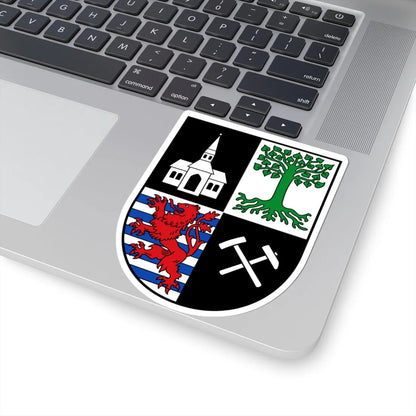 DEU Gelsenkirchen COA (Germany) (Coat of Arms) STICKER Vinyl Kiss-Cut Decal - The Sticker Space