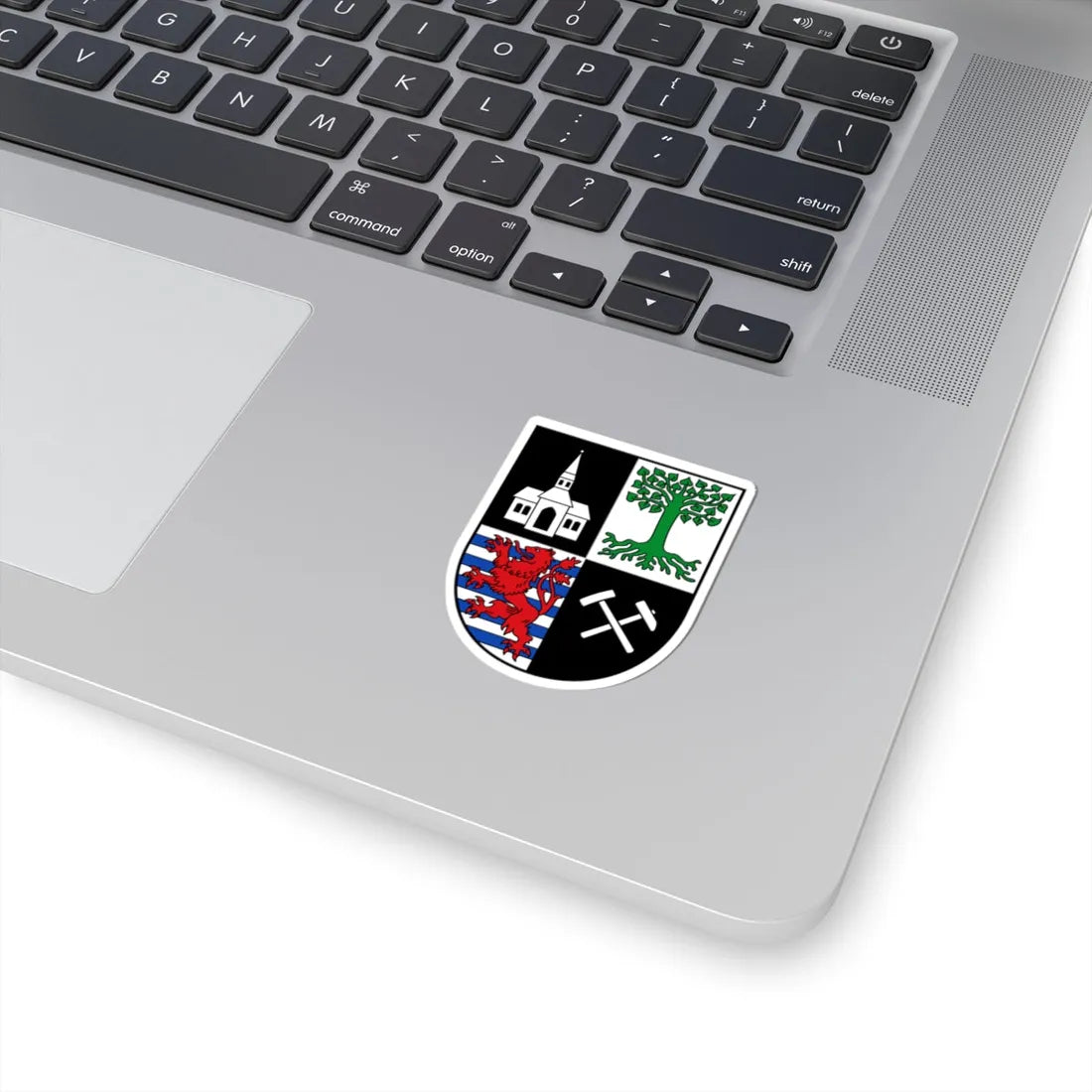 DEU Gelsenkirchen COA (Germany) (Coat of Arms) STICKER Vinyl Kiss-Cut Decal - The Sticker Space