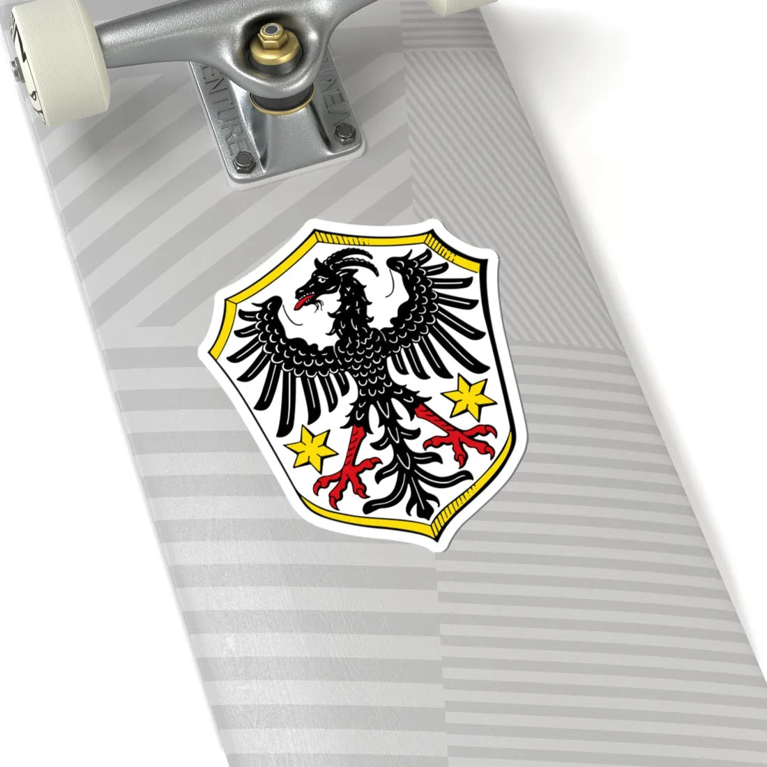 DEU Gemuenden Wohra COA (Germany) (Coat of Arms) STICKER Vinyl Kiss-Cut Decal - The Sticker Space