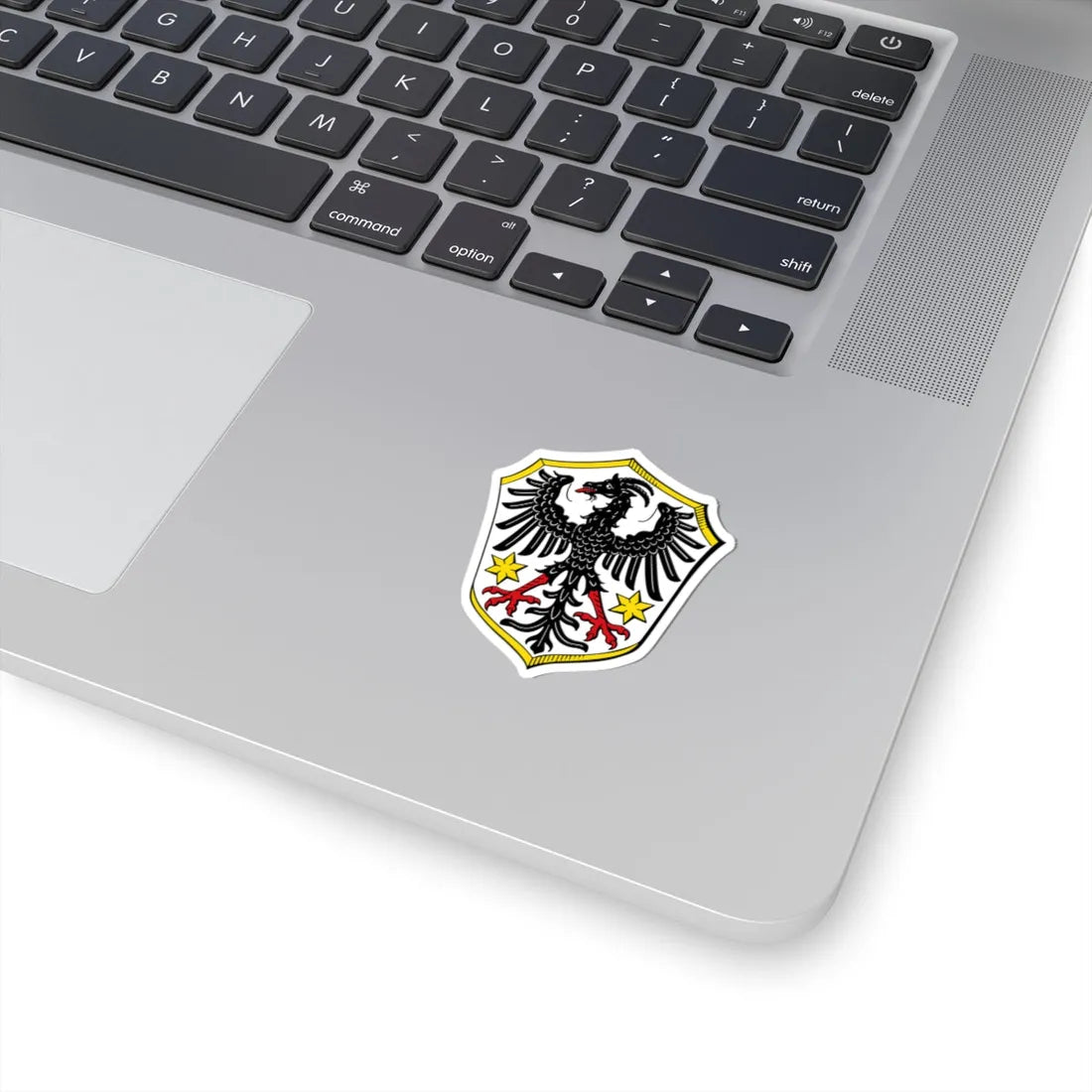 DEU Gemuenden Wohra COA (Germany) (Coat of Arms) STICKER Vinyl Kiss-Cut Decal - The Sticker Space