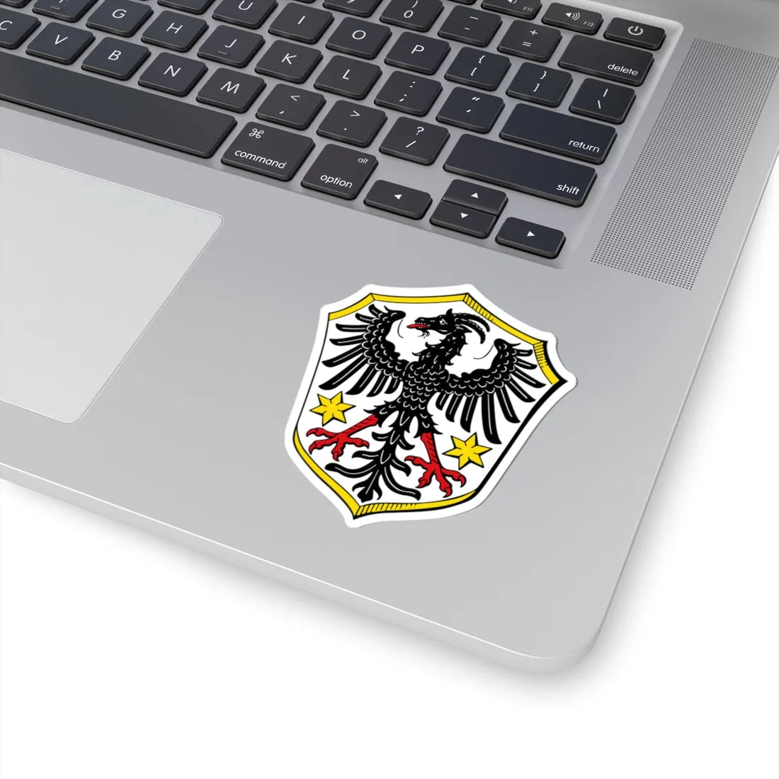 DEU Gemuenden Wohra COA (Germany) (Coat of Arms) STICKER Vinyl Kiss-Cut Decal - The Sticker Space