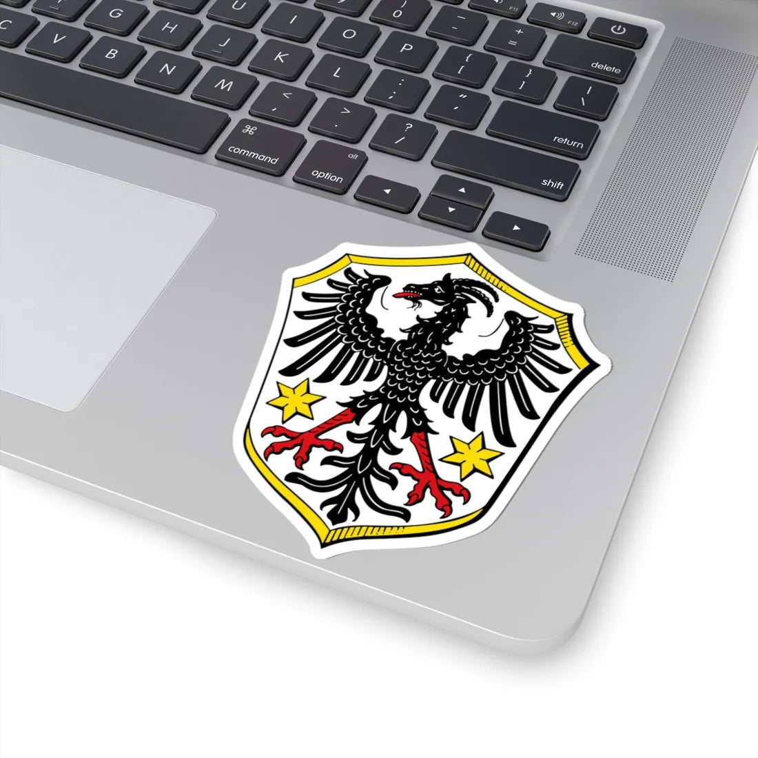 DEU Gemuenden Wohra COA (Germany) (Coat of Arms) STICKER Vinyl Kiss-Cut Decal - The Sticker Space