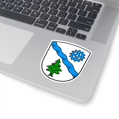 DEU Geretsried COA (Germany) (Coat of Arms) STICKER Vinyl Kiss-Cut Decal - The Sticker Space