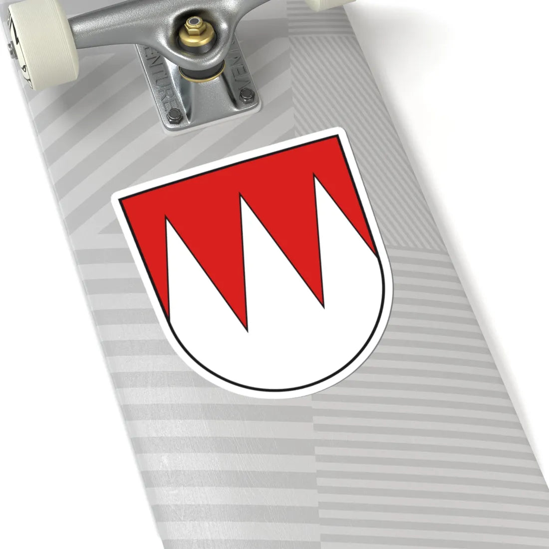 DEU Gerolzhofen COA (Germany) (Coat of Arms) STICKER Vinyl Kiss-Cut Decal - The Sticker Space