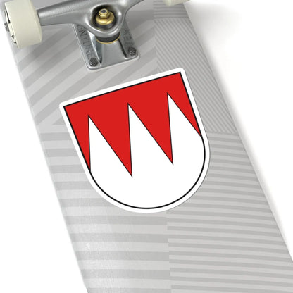 DEU Gerolzhofen COA (Germany) (Coat of Arms) STICKER Vinyl Kiss-Cut Decal - The Sticker Space