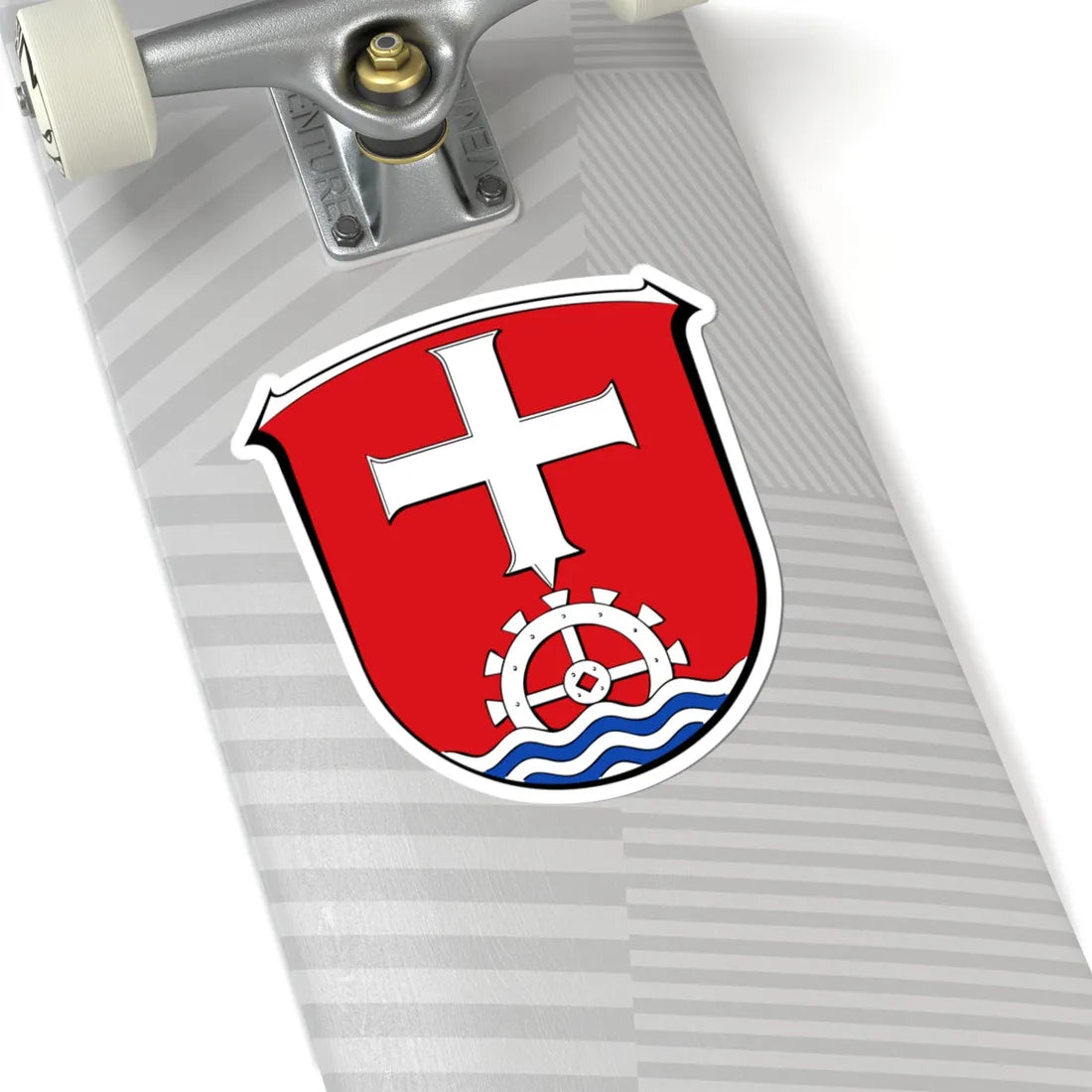 DEU Gorxheimertal COA (Germany) (Coat of Arms) STICKER Vinyl Kiss-Cut Decal - The Sticker Space