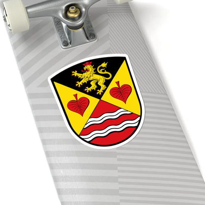 DEU Grasellenbach COA (Germany) (Coat of Arms) STICKER Vinyl Kiss-Cut Decal - The Sticker Space